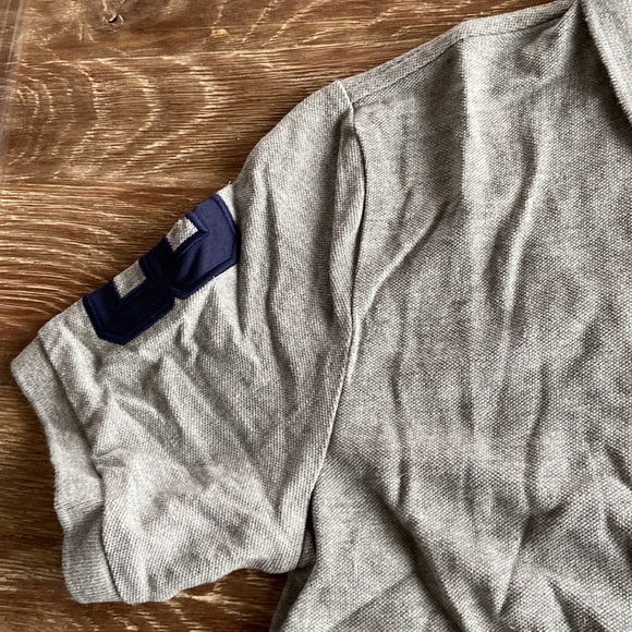 Polo Ralph Lauren Boys Polo Mesh Grey Size 14-16 NWT - Picture 4 of 4